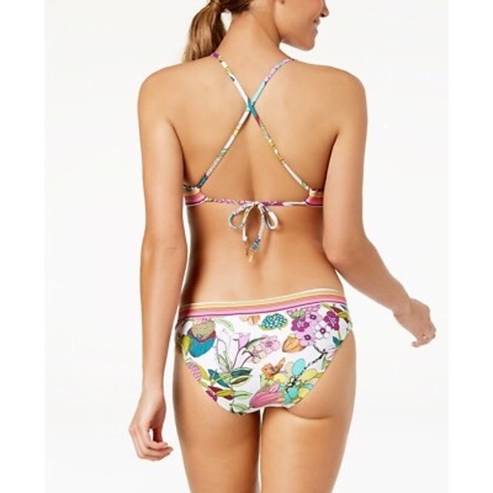 Trina Turk Printed Two Piece Bikini Set Size 8 Multicolor - Picture 3 of 8